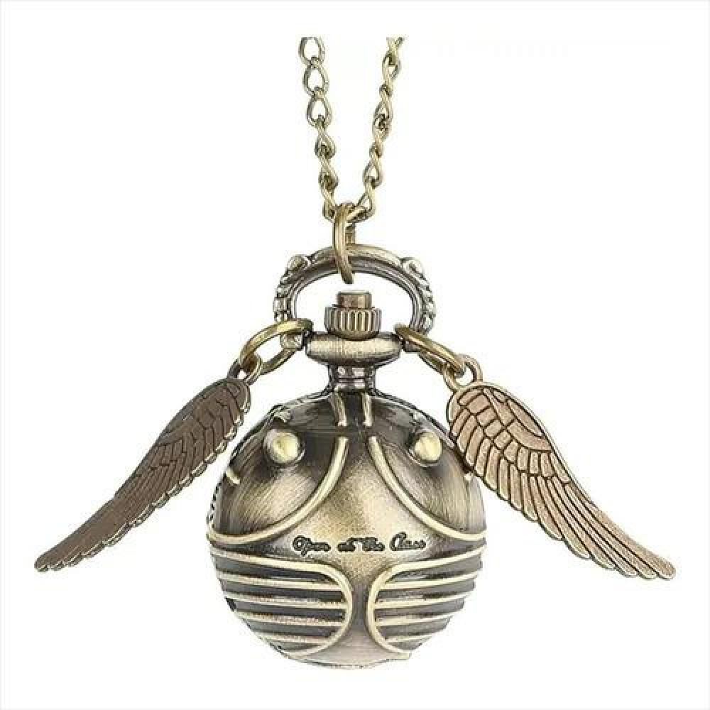 Reloj De Bolsillo Harry Potter Snitch Bronce image number 0.0