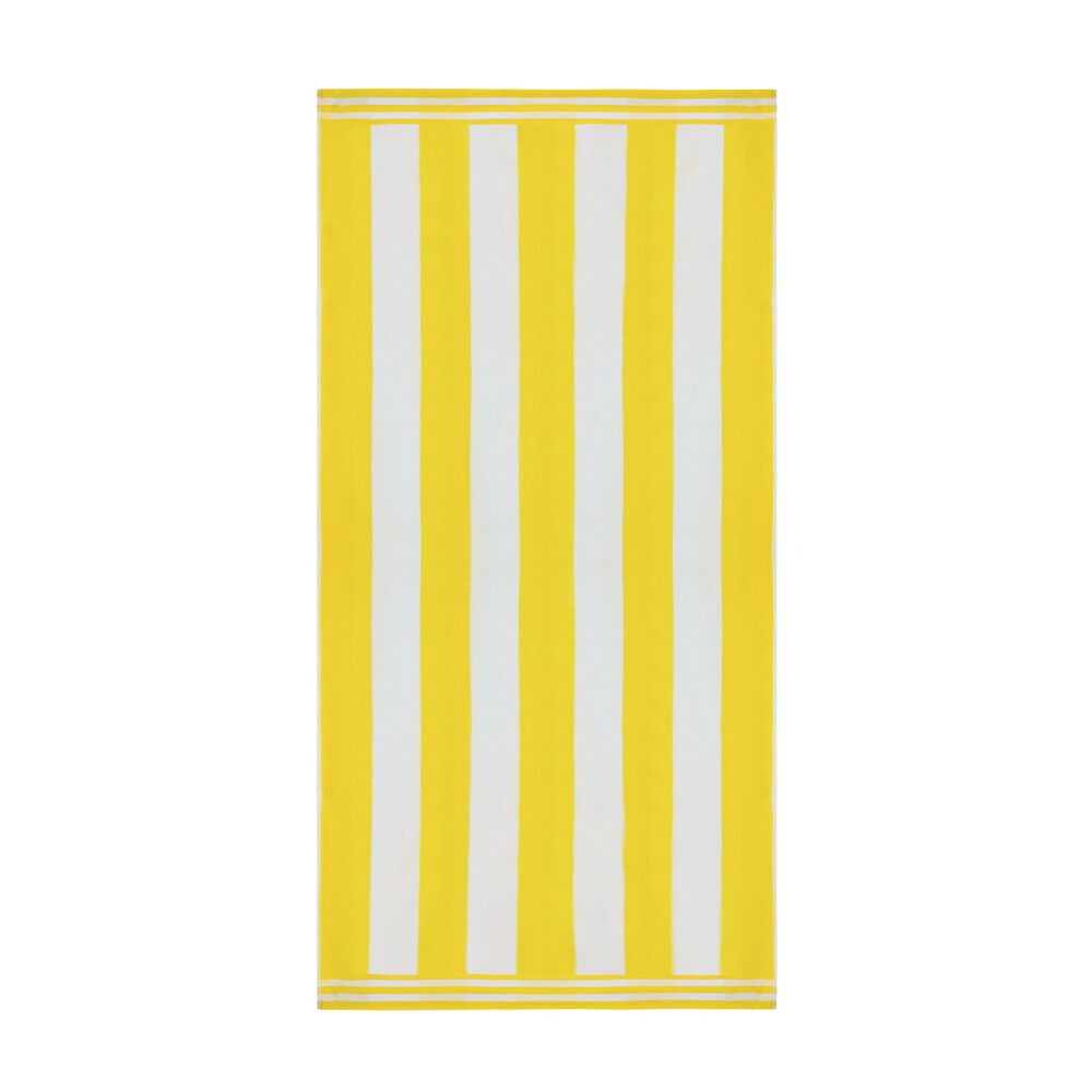 2 Toallas De Playa 100% Algod&oacute;n 163x81cm Cabana Amarilla image number 2.0
