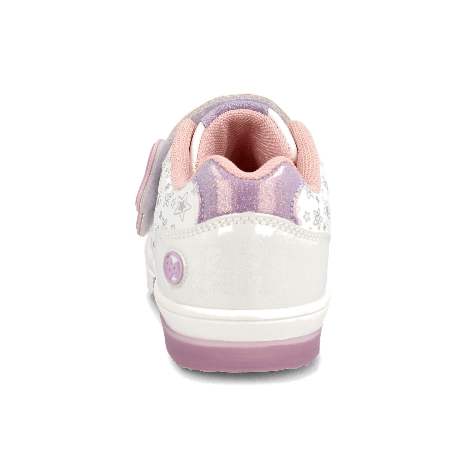 Zapatilla Ni&ntilde;a Bubblegummers Neon Plateado/blanco image number 2.0