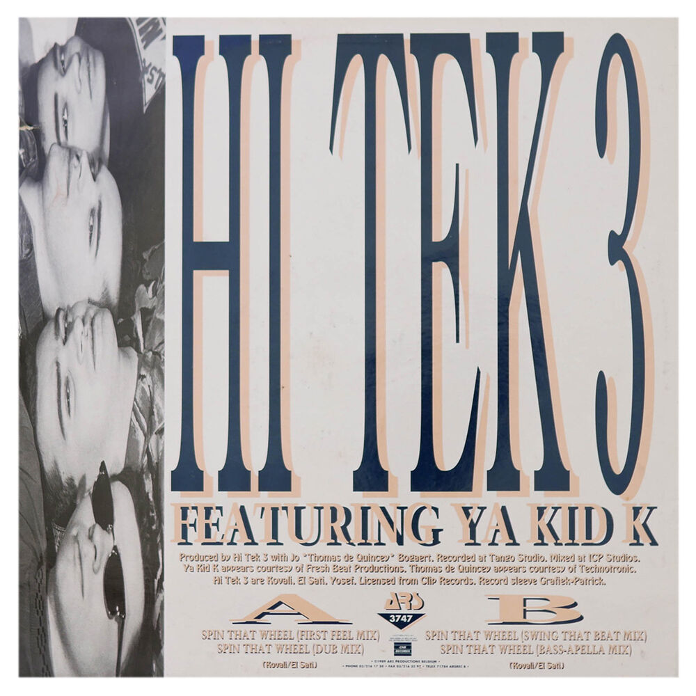 Hi Tek 3 - Spin That Wheel (first Feelmix) | 12" Maxi Single Usado image number 1.0