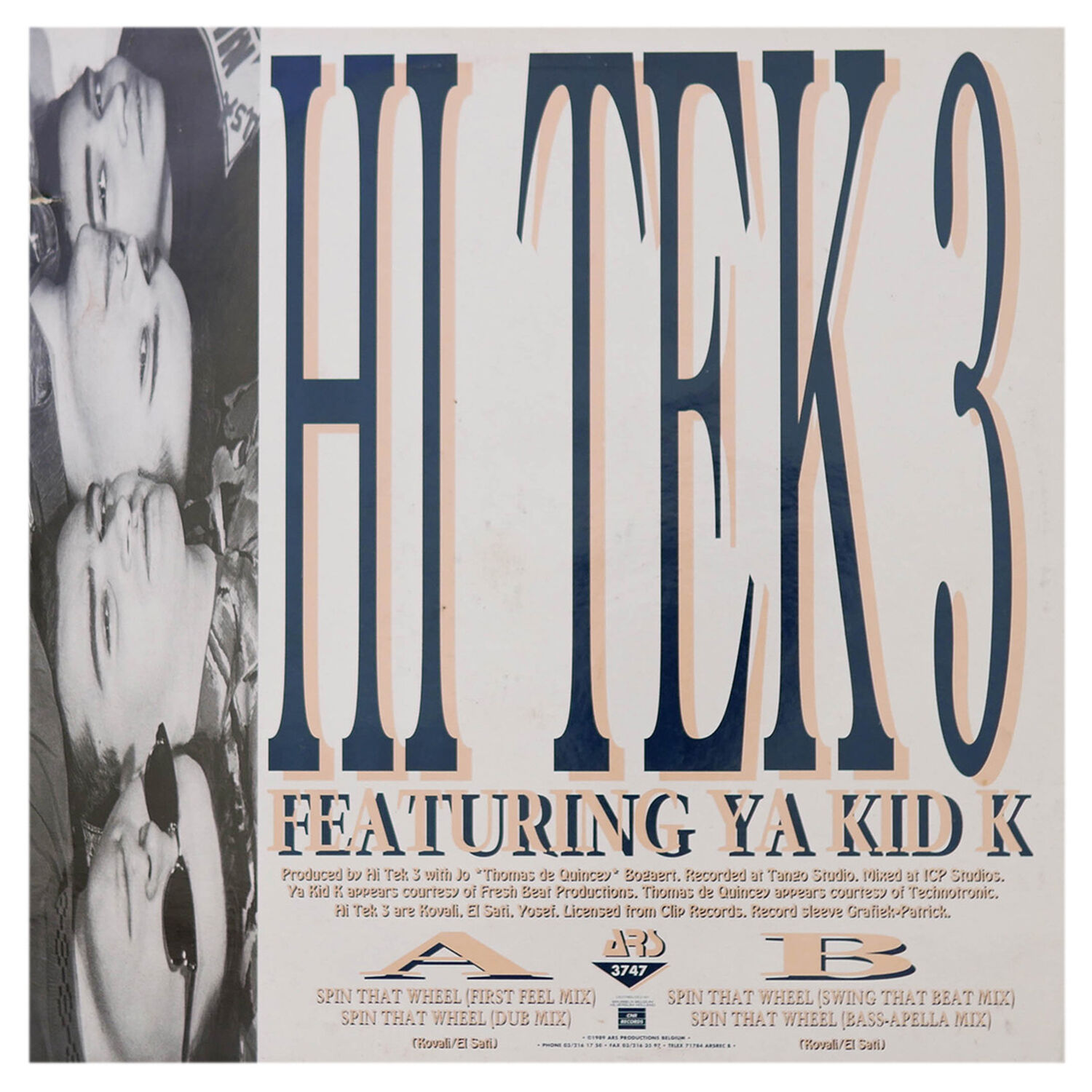 Hi Tek 3 - Spin That Wheel (first Feelmix) | 12" Maxi Single Usado image number 1.0