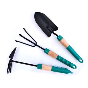 Set Jardiner&iacute;a 3 Htas Mango Madera