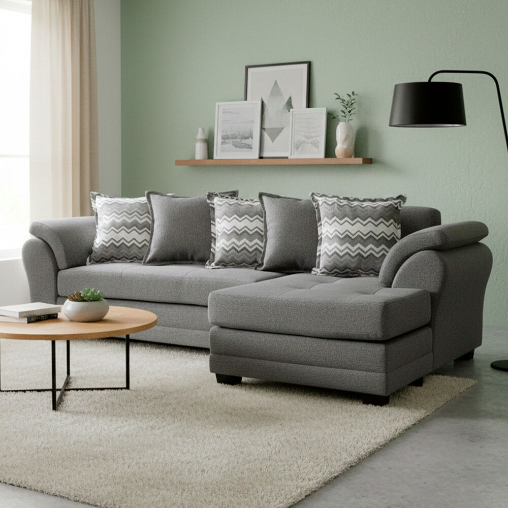 Sof&aacute; Seccional Derecho Living Factory Mustang / 4 Cuerpos image number 0.0