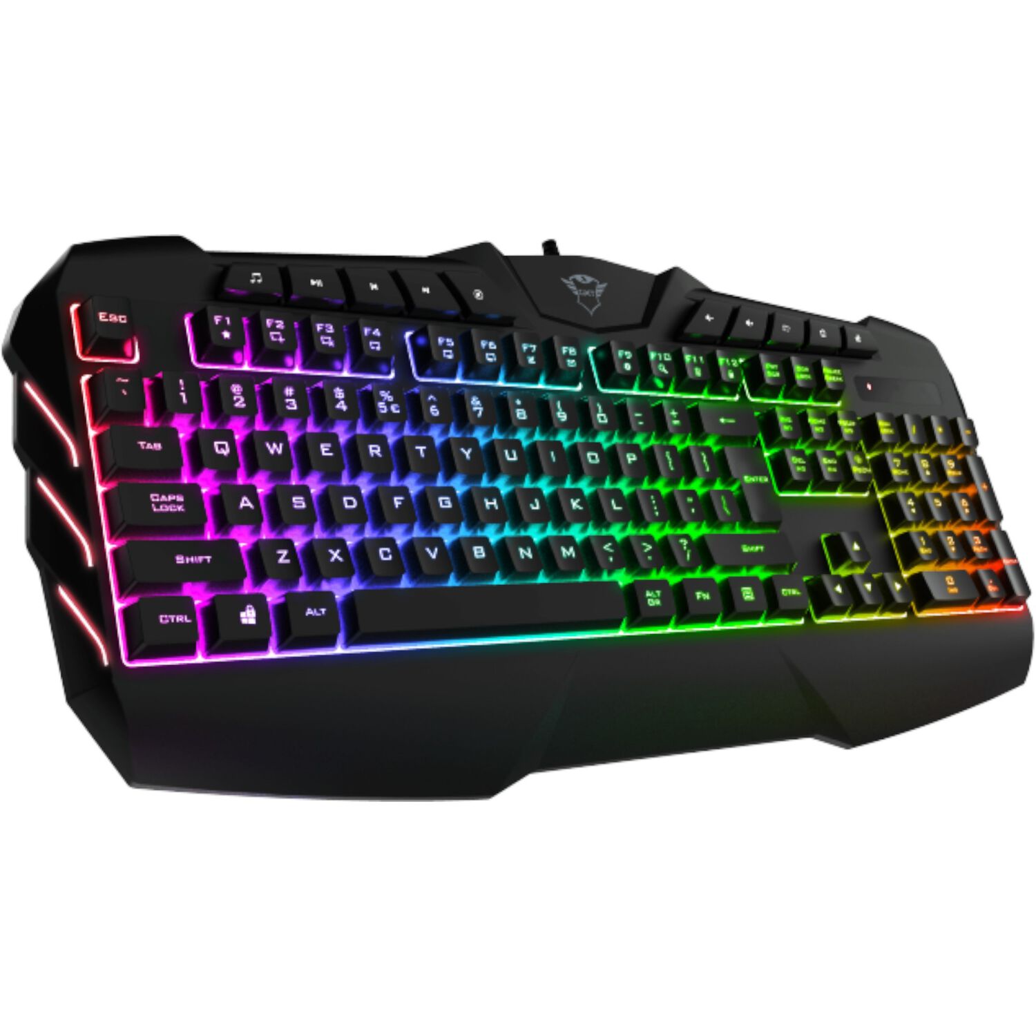 Teclado Gamer Trust Gxt 881 Odyss Full Rgb H&iacute;brido image number 0.0