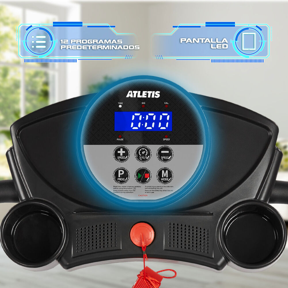 Trotadora Eléctrica Atletis K100 Led Altavoces image number 5.0