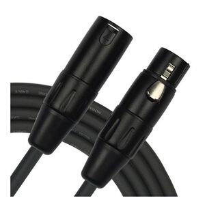Cable Micr&oacute;fono Negro Kirlin 3mts Mpc-470pb-3