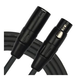 Cable Micr&oacute;fono Negro Kirlin 3mts Mpc-470pb-3