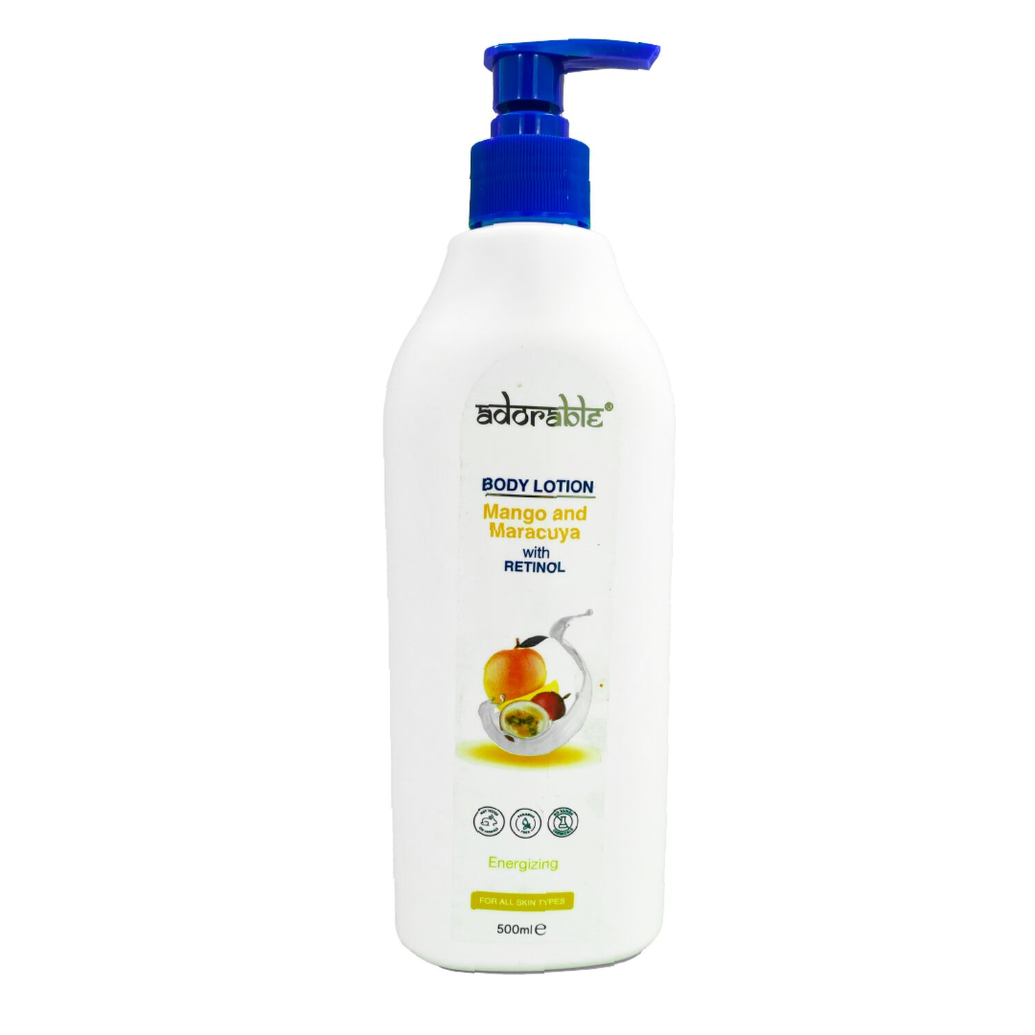 Adorable Loci&oacute;n Corporal Mango Maracuy&aacute; & Retinol 500 Ml image number 0.0