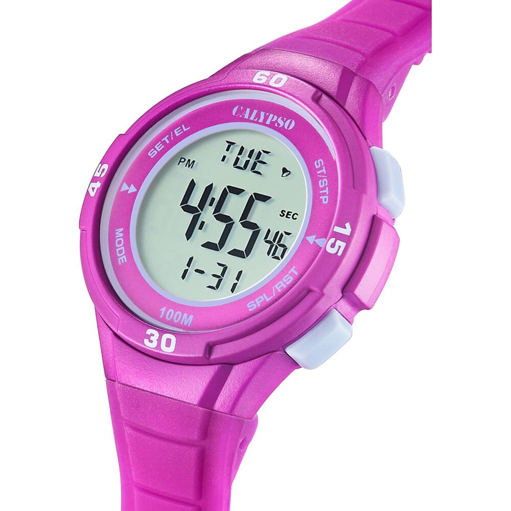 Reloj K5830/4 Calypso Fucsia Infantil Junior Collection image number 1.0