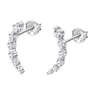 Ear Cuff Lp3389-4/1 Lotus Silver Mujer Ear Party