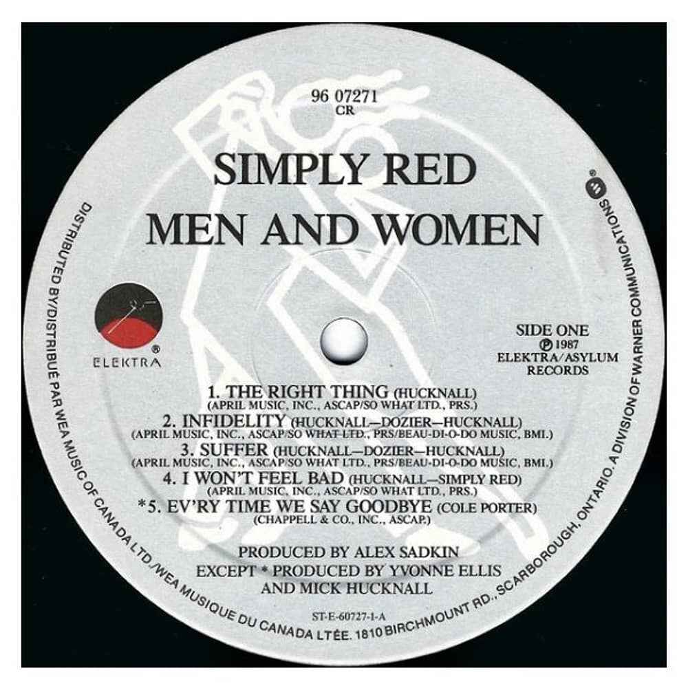 Simply Red - Men And Women | Vinilo Usado image number 3.0