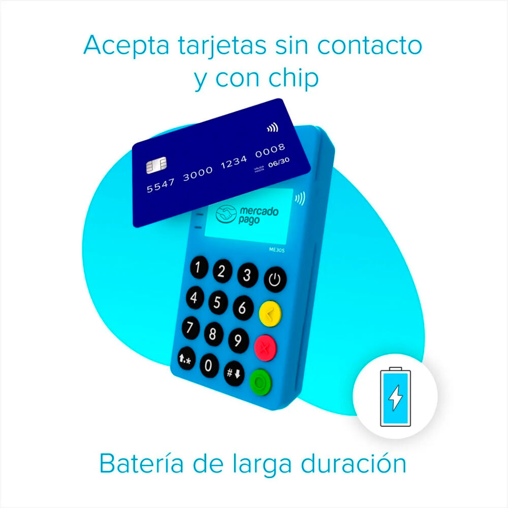 Point Mini Maquina Movil Mercadopago C/bluetooth image number 2.0
