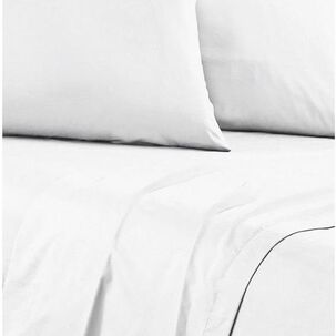 Sabana Andes Microfibra Lisa Blanco King