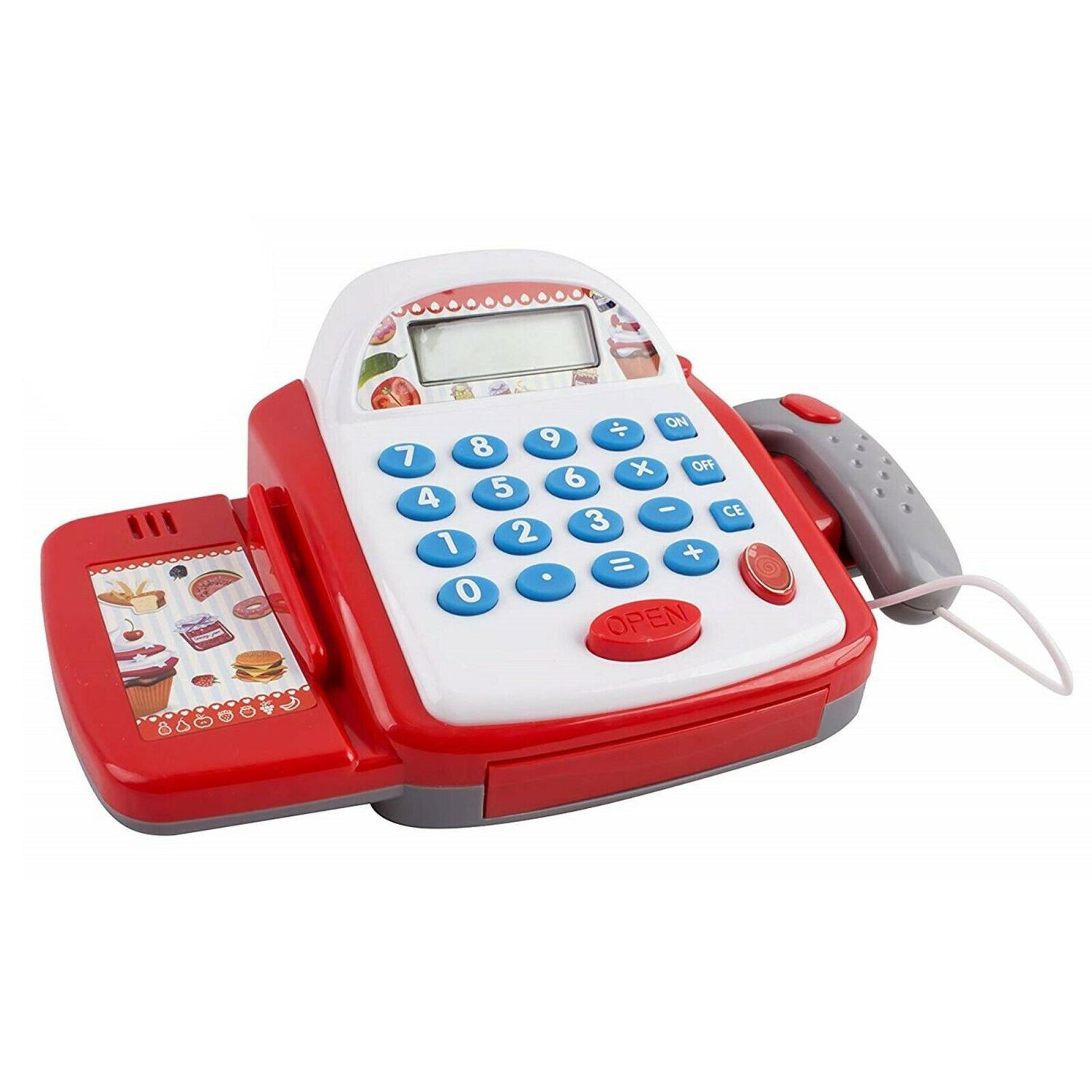 Juguete Caja Registradora Con Accesorios Y Sonidos Infantil image number 1.0