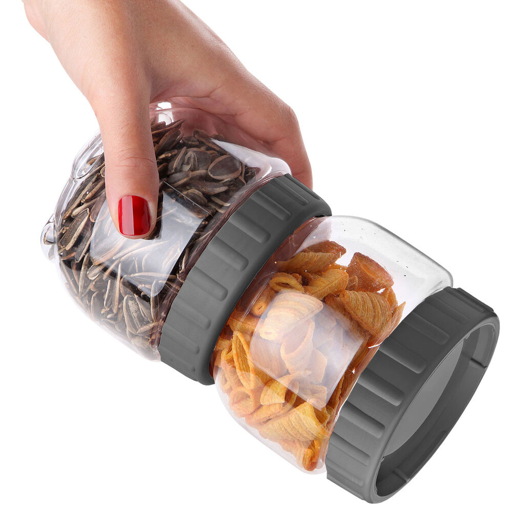 Frasco Canister Alimentos 550 Ml Gris image number 3.0