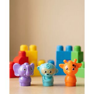 Bloques Armables Cubo Grandes Con Animales Para Ni&ntilde;os