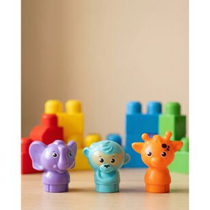 Bloques Armables Cubo Grandes Con Animales Para Ni&ntilde;os