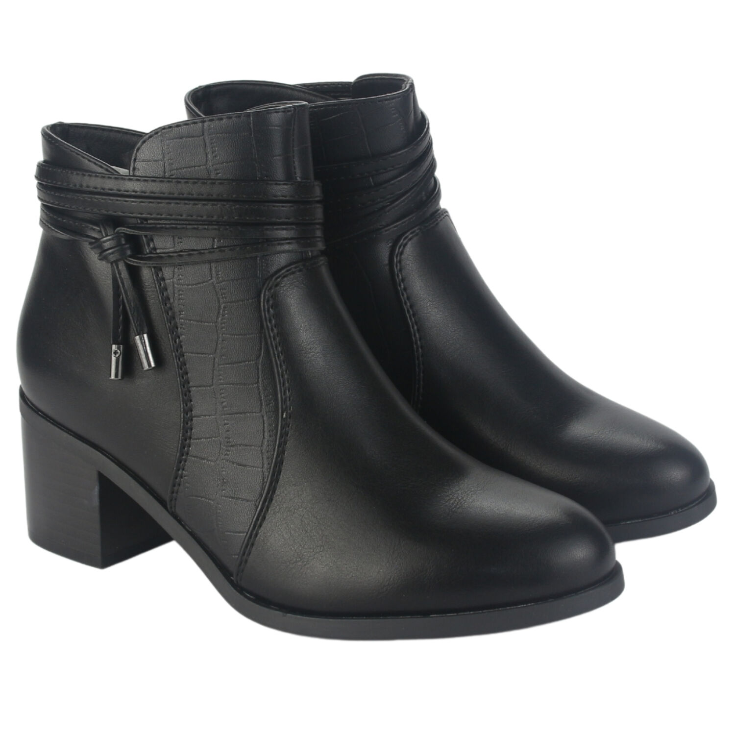 Botin Chalada Mujer Diva-4 Negro Casual image number 4.0