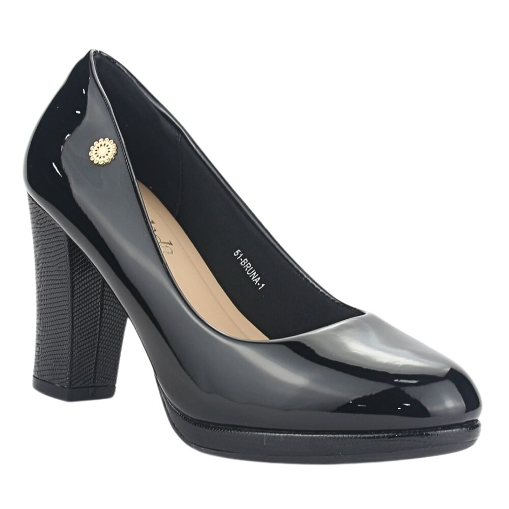 Zapato Chalada Mujer Bruna-1 Negro Casual image number 2.0