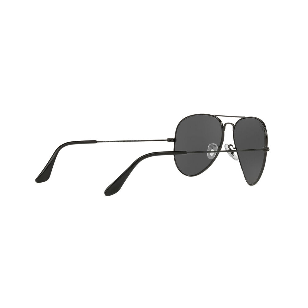 Lentes De Sol Aviator Large Metal Black Polarizados Ray-ban image number 8.0