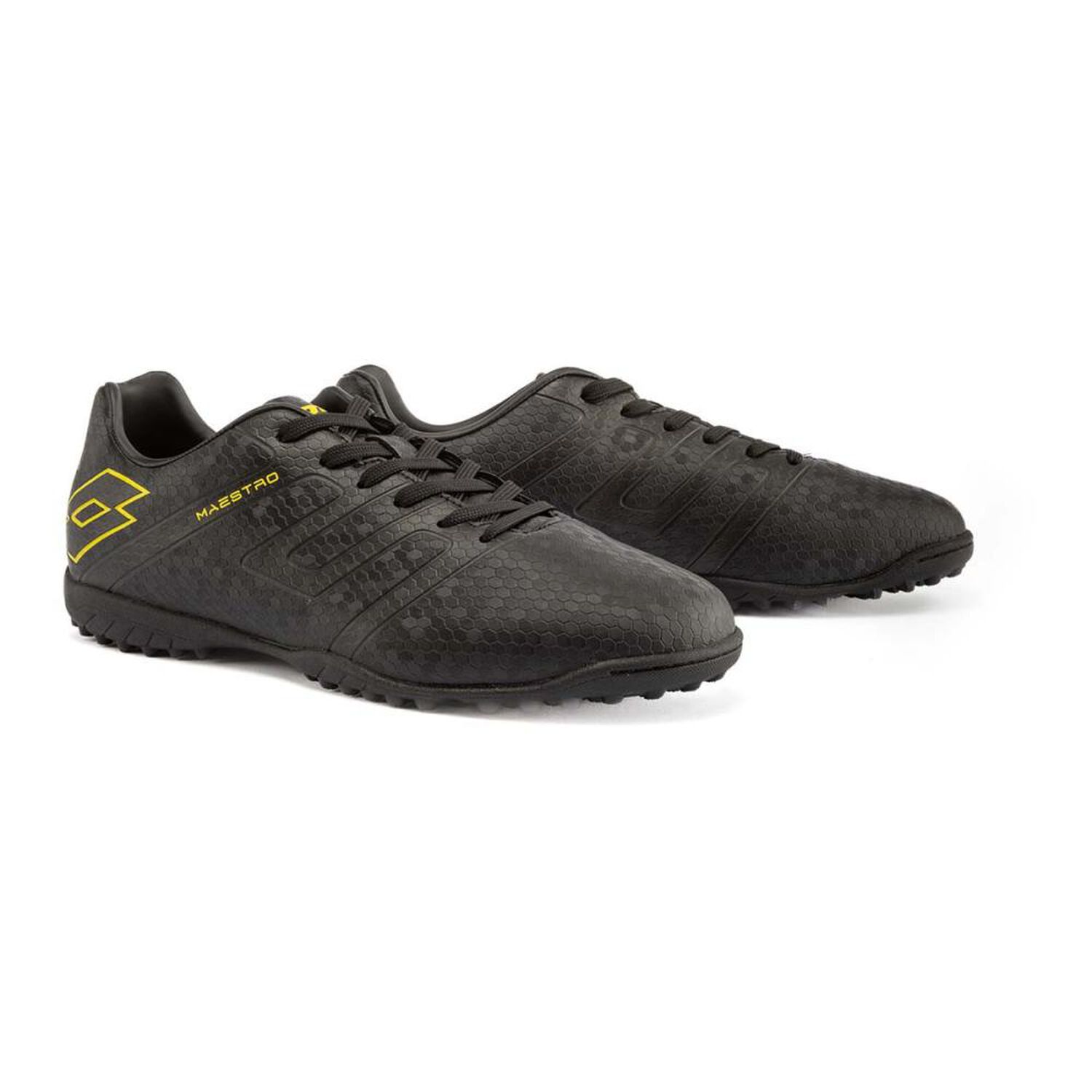 Zapatilla F&uacute;tbol Hombre Lotto Maestro Tf Negro image number 1.0