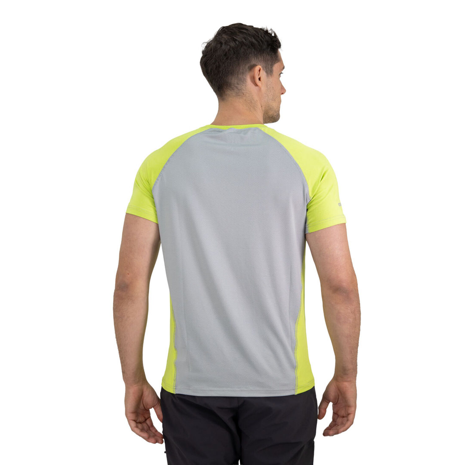 Polera Dry Fit Hw Spx Manga Corta Hombre Lime image number 3.0