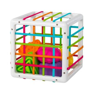 Juguete Didáctico Estimulación Temprana Cubo Sensorial Bebé Innybin