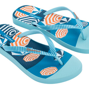 Sandalia Mujer Azul/naranja Orla Ipanema