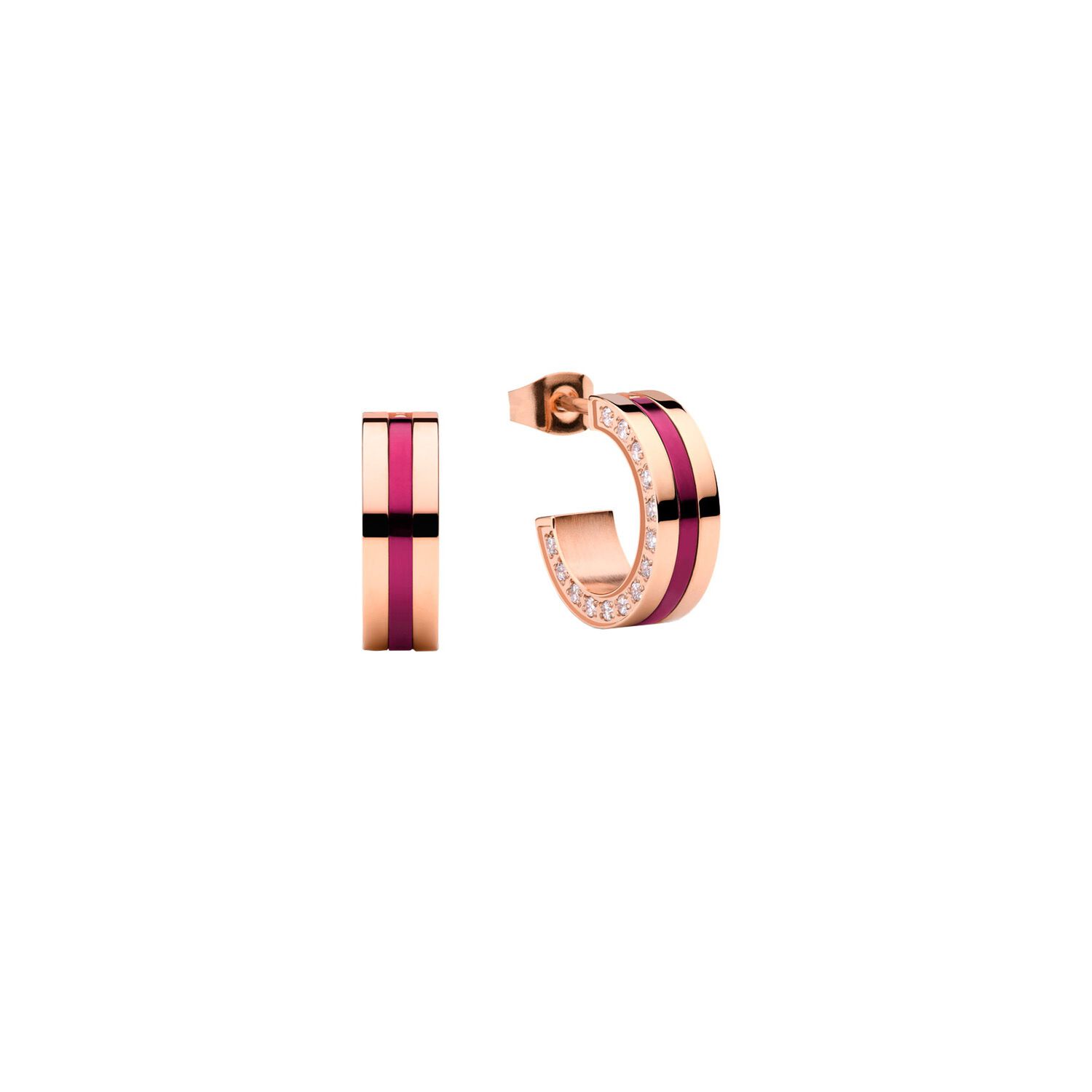 Argollas Bering Purpura Mujer image number 0.0