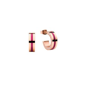 Argollas Bering Purpura Mujer