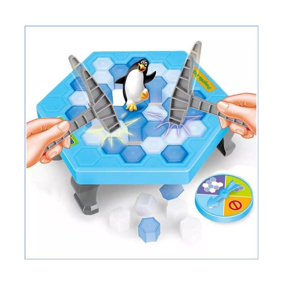 Juguete Juego De Mesa Salva Pinguino Trampas Infantil image number 1.0
