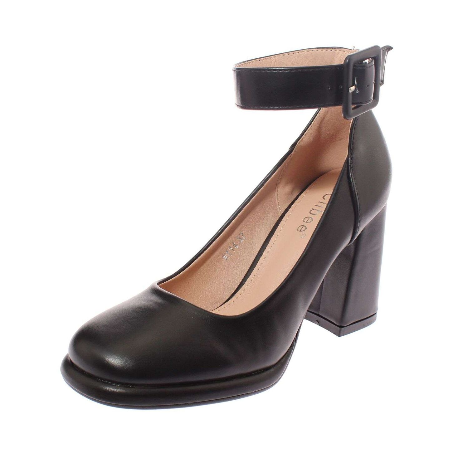 Zapato Tac&oacute;n Negro V&iacute;a Franca Art. 5w114black image number 0.0