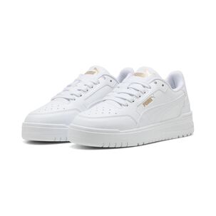Zapatilla Urbana Unisex Puma Shuffle Downtown Lo Jr White- White- Gold