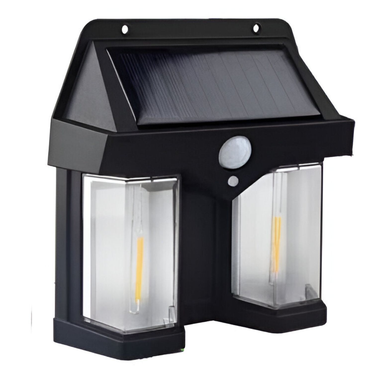Lampara Solar Exterior Estilo Farol Pared Sensor Movimiento image number 1.0