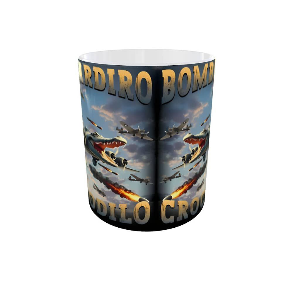 Taza Bombardiro Crocodilo Regalo Dise&ntilde;o &Uacute;nico 325 Ml image number 2.0
