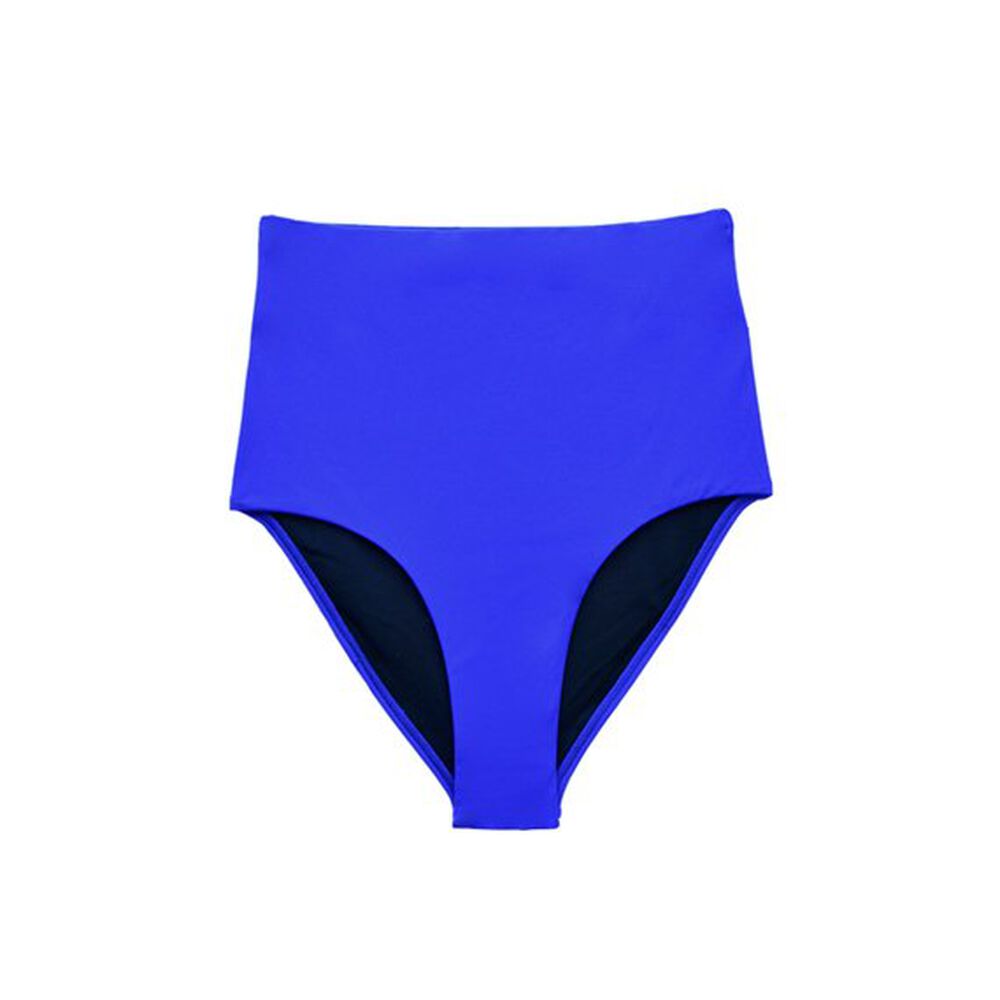 Bikini Calzón Tiro Alto Color Azul image number 0.0
