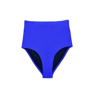 Bikini Calzón Tiro Alto Color Azul