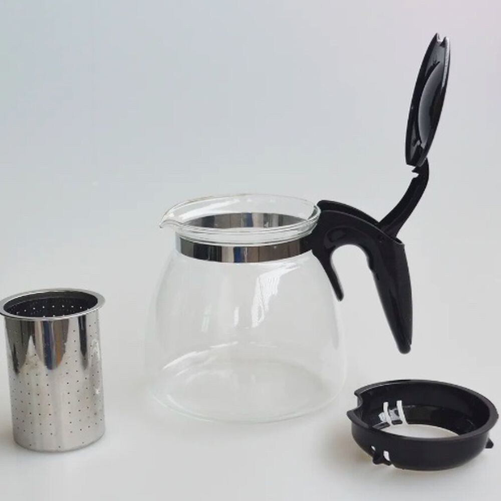 Tetera Jarra Vidrio Filtro Acero Inoxidable image number 3.0