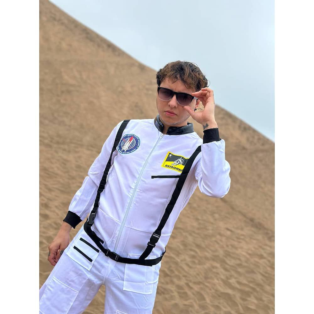 Disfraz Astronauta Cosplay Juego Rol Traje Espacial Adulto image number 2.0