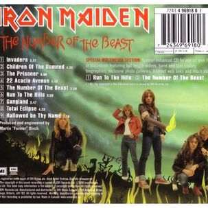 Iron Maiden - The Number Of The Beast | Cd