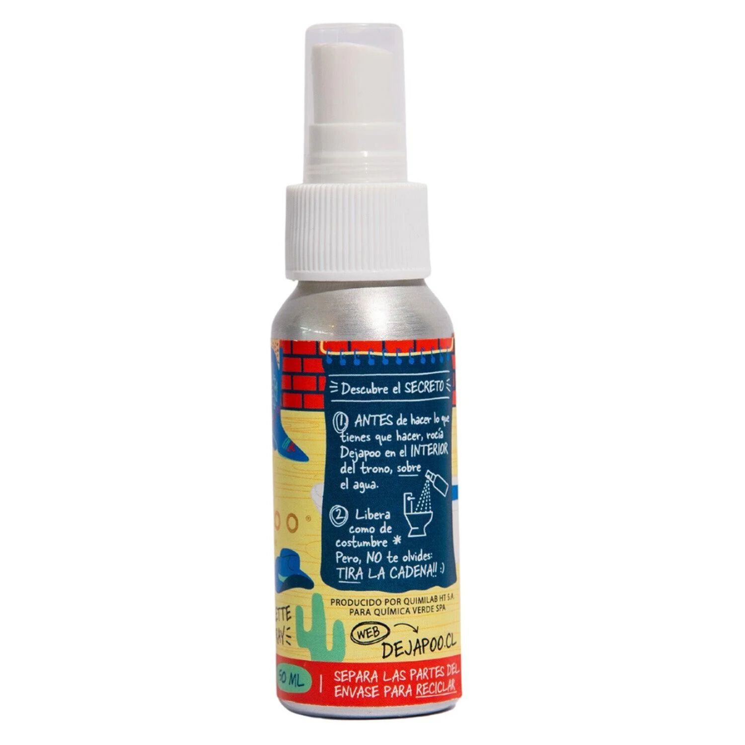 Pack 3 Eliminador De Olores Ba&ntilde;o Spicy S Daddy 50 Ml Dejapoo image number 1.0