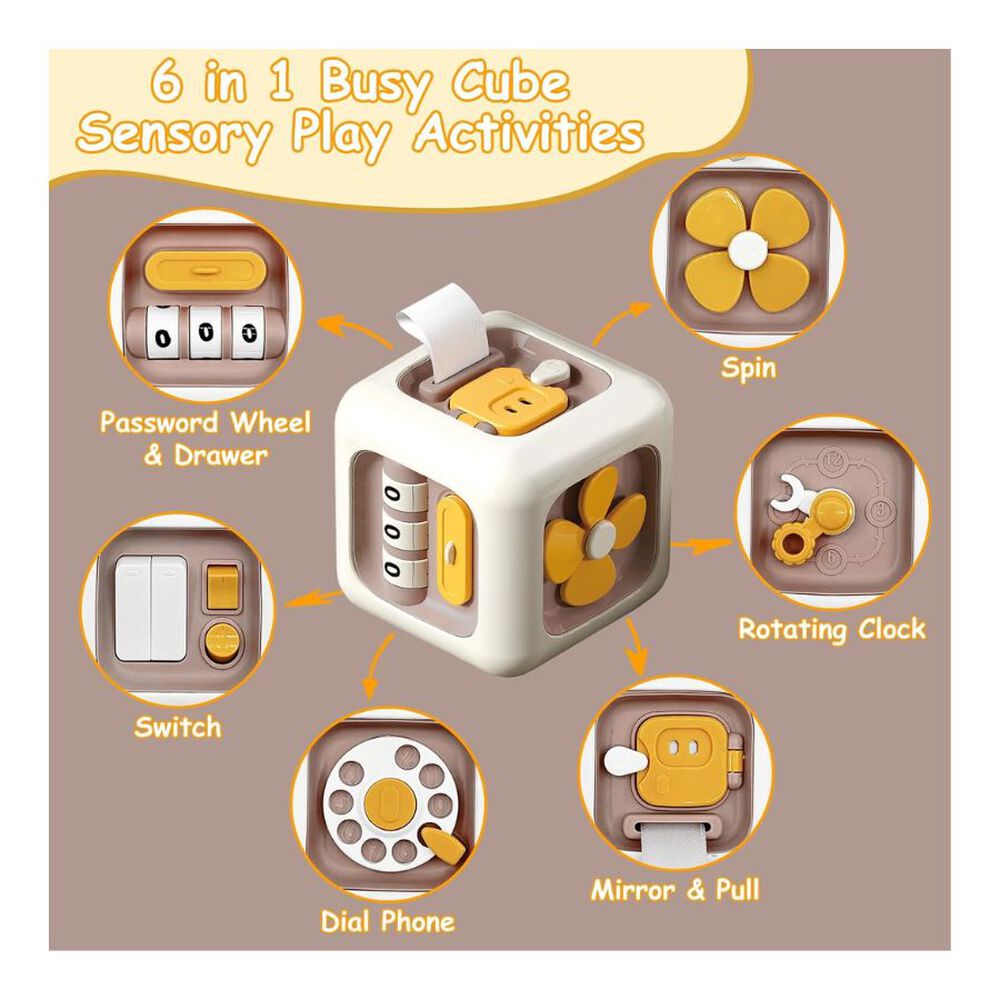 Mini Cubo Didáctico Juguete Educativo image number 1.0