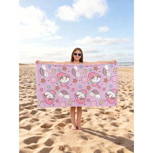 Toalla Playa Infantil + Lentes de sol Casaideal Kids Love / 75 X 150 Cm