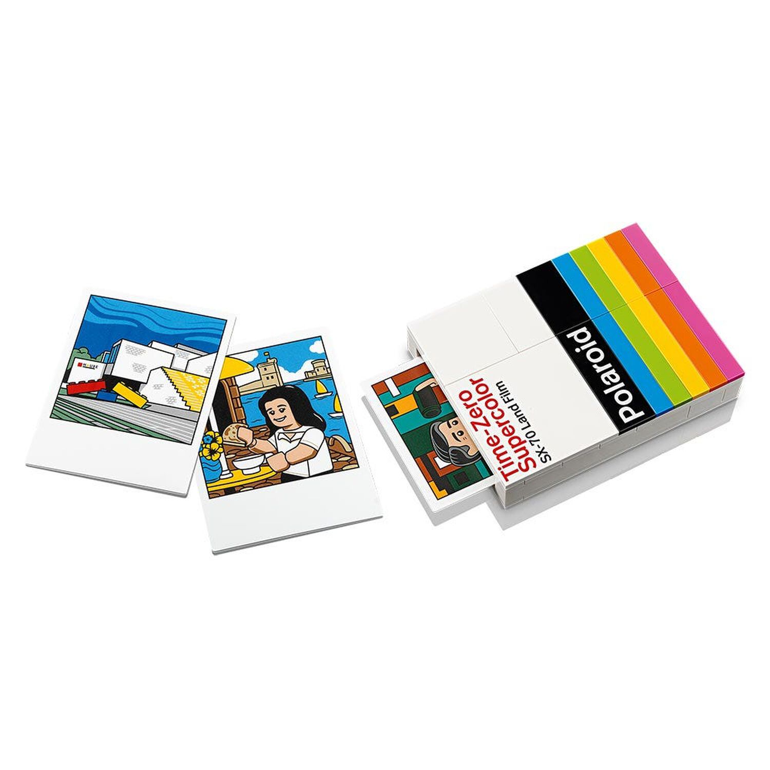 Lego Ideas - C&aacute;mara Polaroid Onestep Sx-70 - 21345 image number 6.0