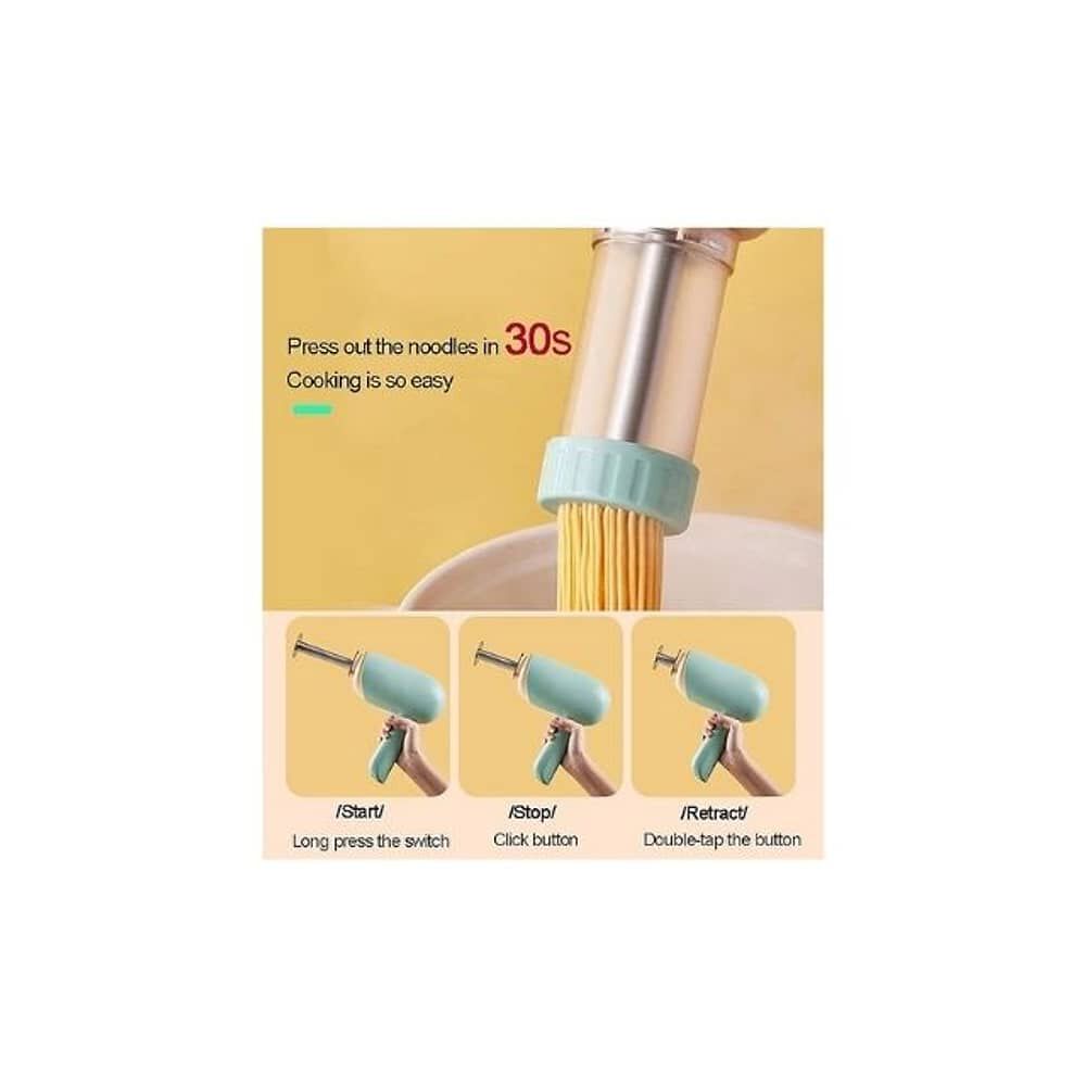 Maquina Para Pastas Electrica Recargable Fideos 6 Tipos image number 3.0