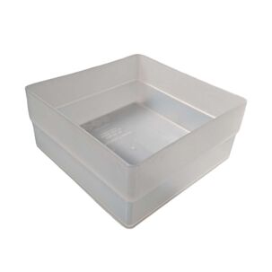 Caja Organizadora Translucida Apilable Alta 140x140x62mm - Livinbox