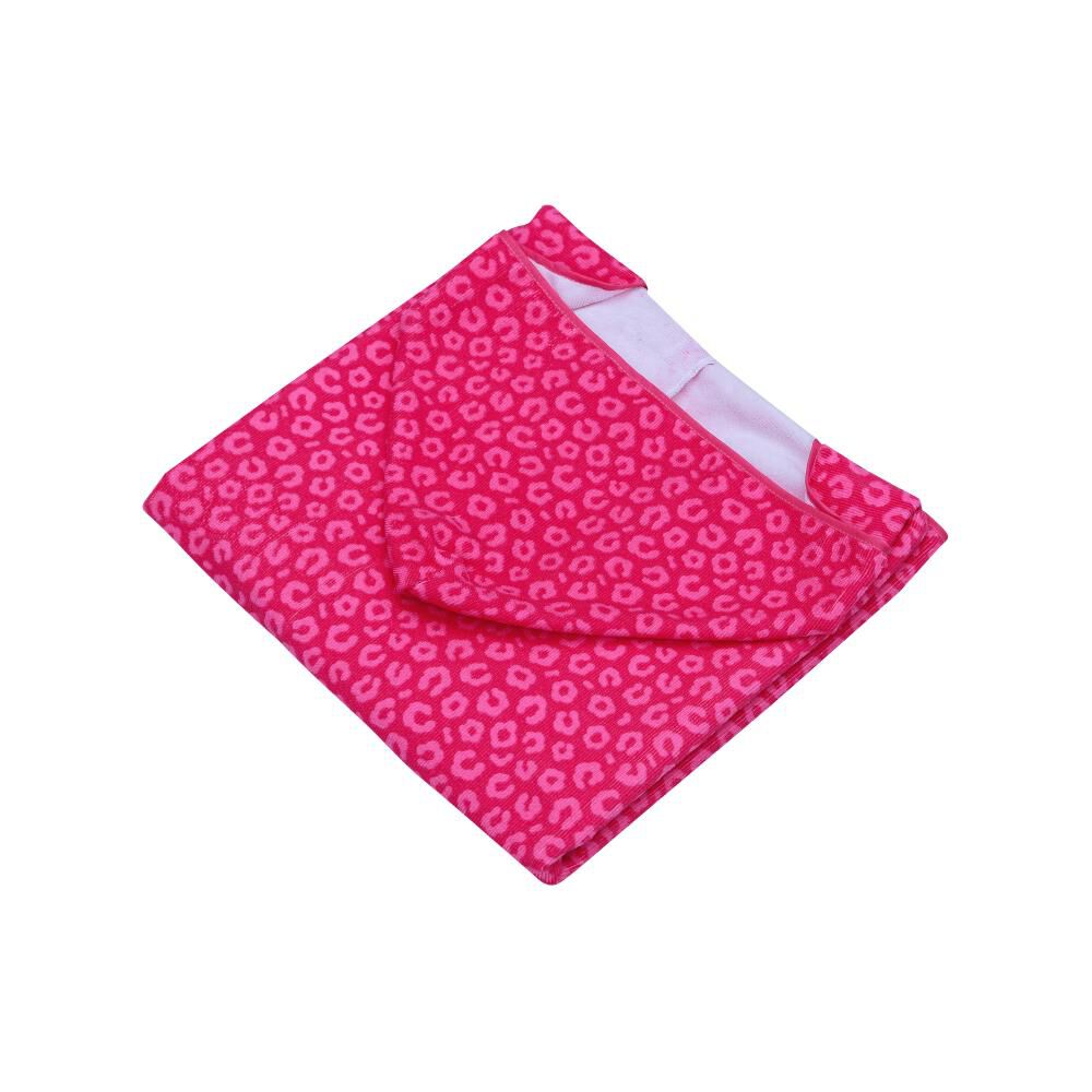 Toalla Playa Capucha Casaideal Kids Pink / 75 X 150 Cm image number 6.0