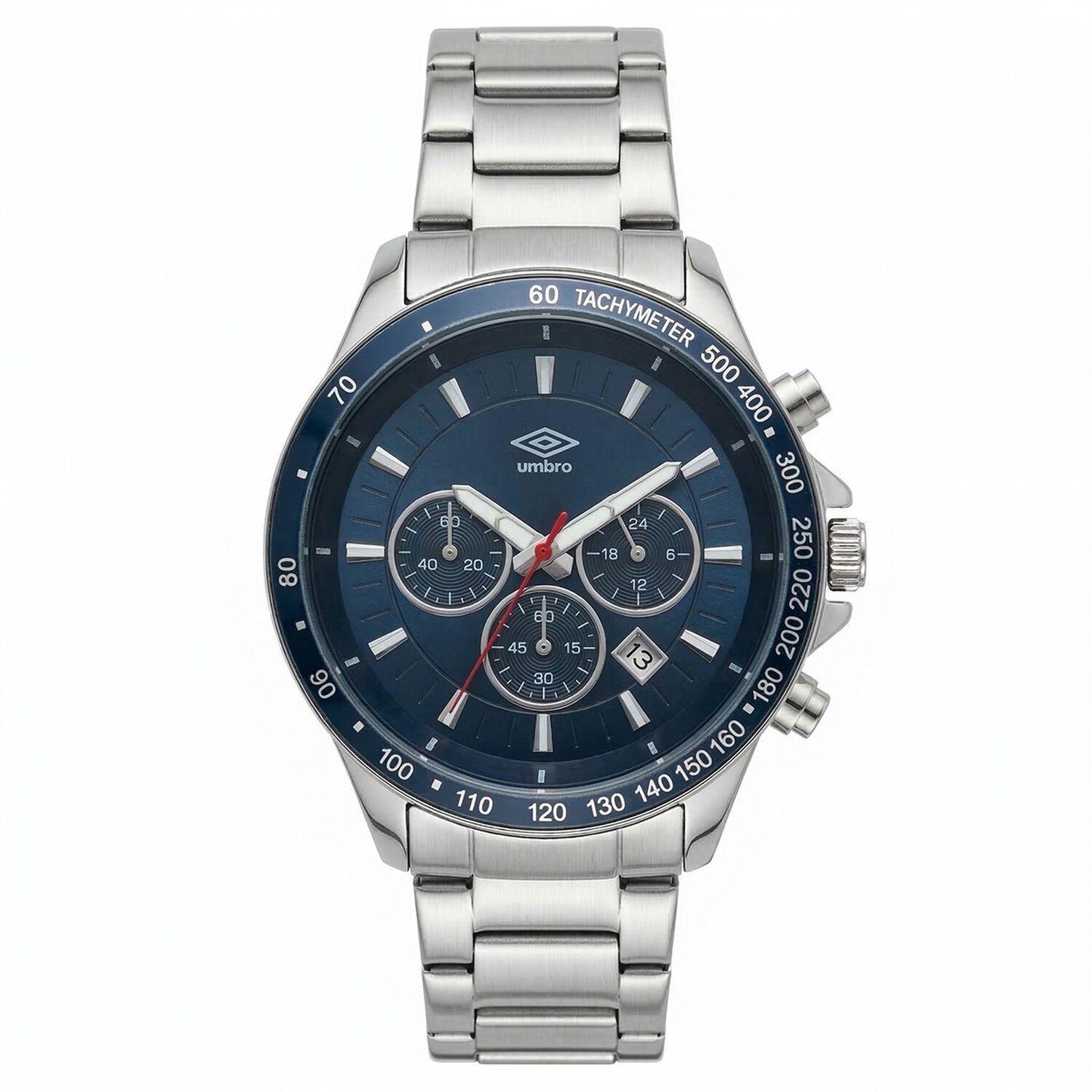 Reloj An&aacute;logo Hombre Umbro Plus Plateado Umbp-1500-156 image number 0.0