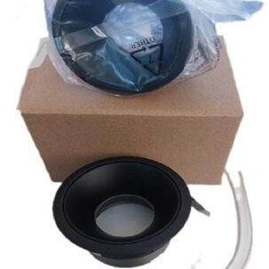 Porta Módulo Led Studio Mini Circulo Negro 65mm Cl