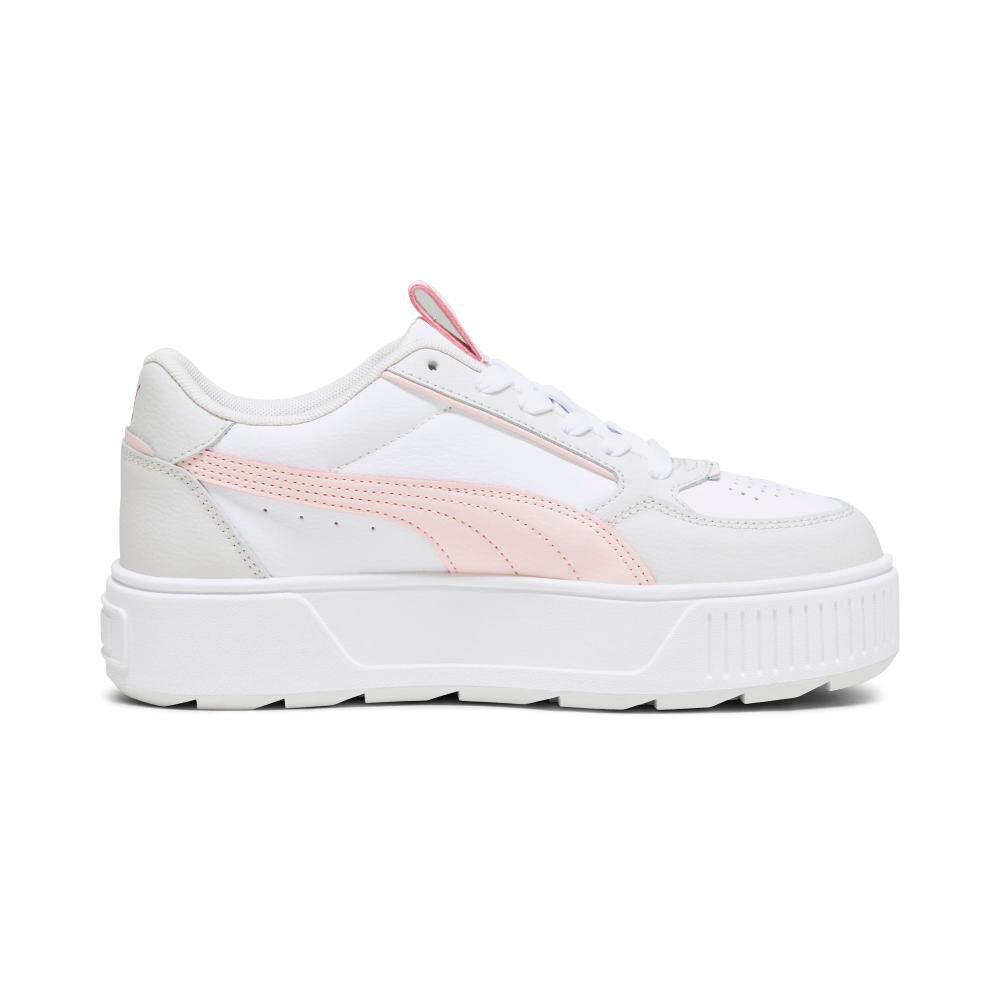 Zapatilla Urbana Mujer Puma Karmen Rebelle White-frosty Pink-feather Gray image number 0.0